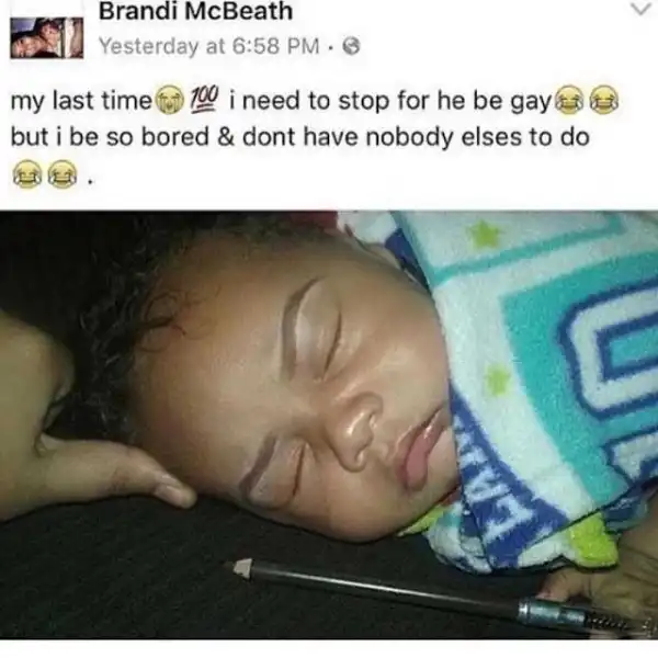 See the crazy stuff mother did to her newborn baby out of boredom...
